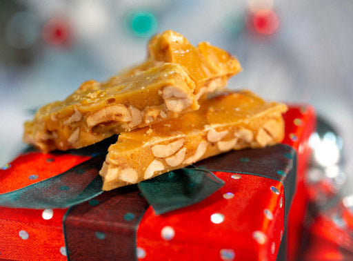 Small Vegan Peanut Brittle 2 oz