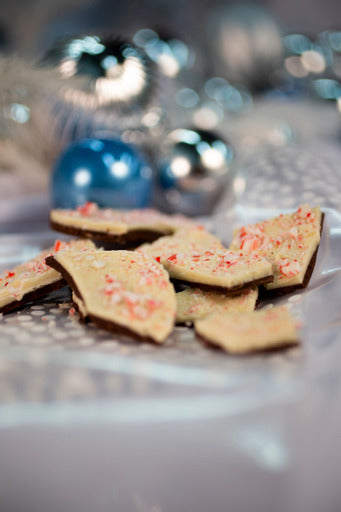 Small Vegan Peppermint Bark 1.5 oz