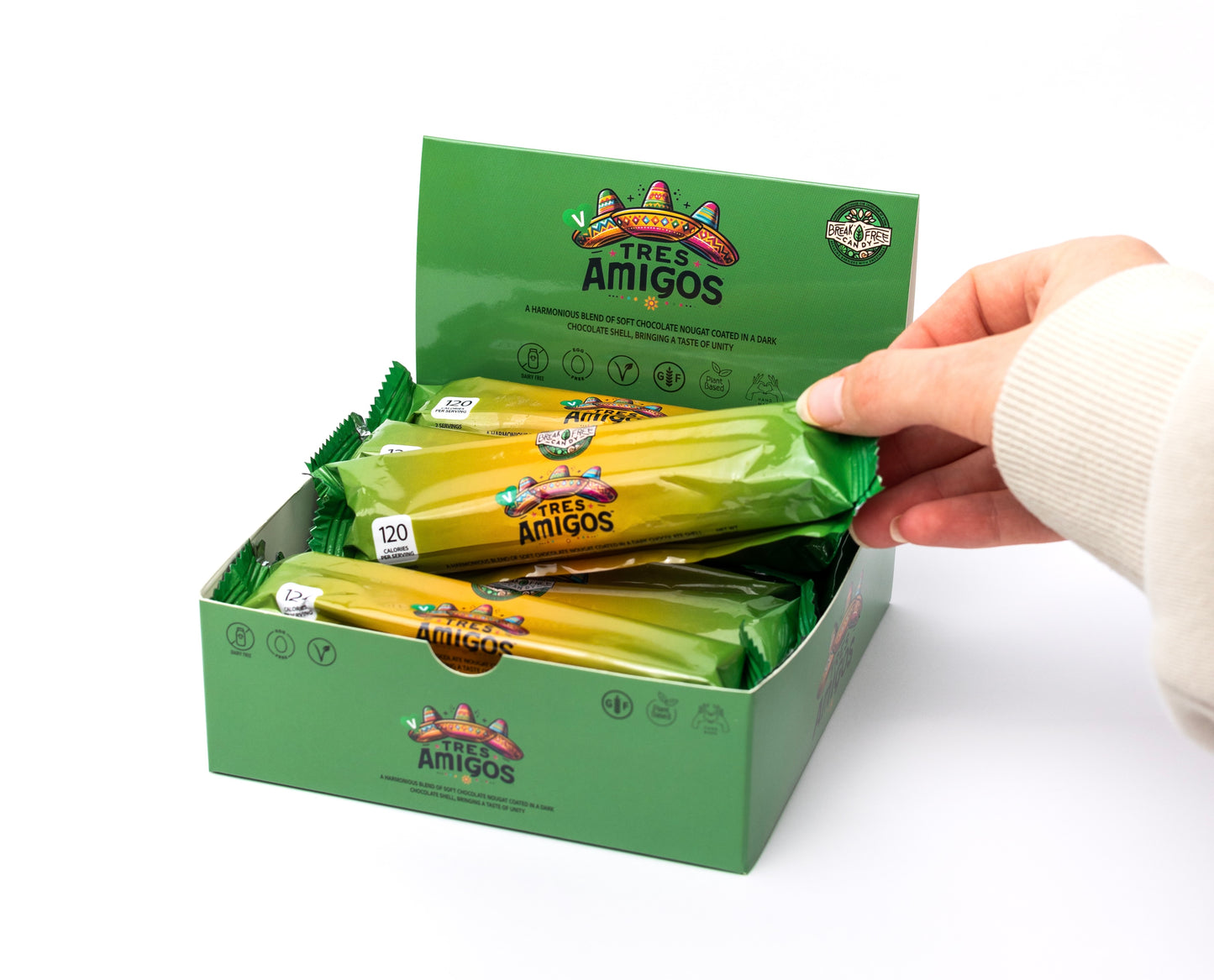 Vegan Tres Amigos™ (Pack of 12)